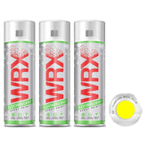 3X WRX Fluorescent Brazil Yellow Spray Paint 400ml Spray Paint